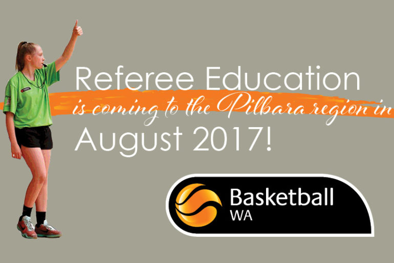Referee Education in the Pilbara in August