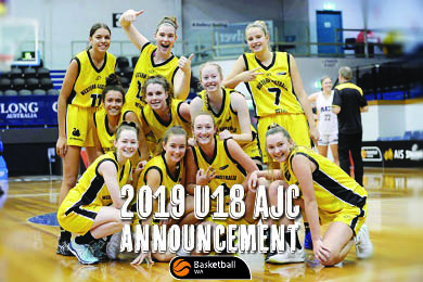 2019 U18 AJC Team Announcement