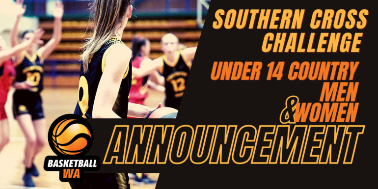 U14 Country Southern Cross Challenge (SCC) Teams for 2021