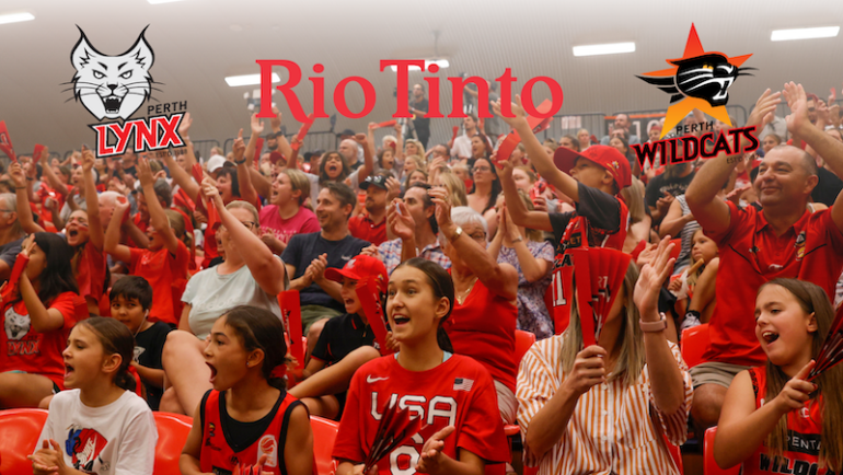 LYNX, WILDCATS TEAM UP WITH RIO TINTO TO GROW BASKETBALL THROUGHOUT WA