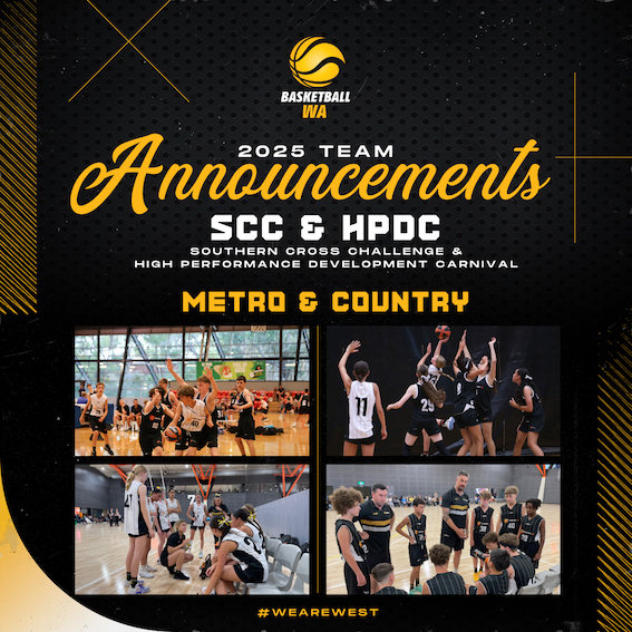 ANNOUNCEMENT – 2025 SCC AND HPDC TEAMS